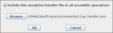 Mars exception handler 2